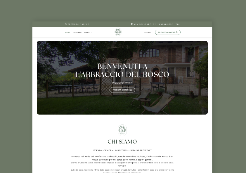 L'Abbraccio del Bosco 🡥